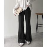 【UVカット・防しわ機能】洗濯機OKの最強アイテム！美脚シルエットフレアパンツ | Classical Elf  | 詳細画像9 