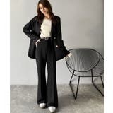 【UVカット・防しわ機能】洗濯機OKの最強アイテム！美脚シルエットフレアパンツ | Classical Elf  | 詳細画像2 