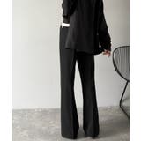 【UVカット・防しわ機能】洗濯機OKの最強アイテム！美脚シルエットフレアパンツ | Classical Elf  | 詳細画像4 