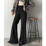 【UVカット・防しわ機能】洗濯機OKの最強アイテム！美脚シルエットフレアパンツ | Classical Elf  | 詳細画像6 