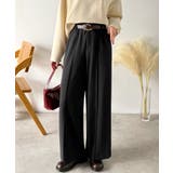 美脚もこなれ感も両立！大人の洒落ワイドが主役になる、ブラッシュドジャージハイウエ… | Classical Elf  | 詳細画像9 