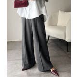 美脚もこなれ感も両立！大人の洒落ワイドが主役になる、ブラッシュドジャージハイウエ… | Classical Elf  | 詳細画像10 