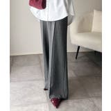 美脚もこなれ感も両立！大人の洒落ワイドが主役になる、ブラッシュドジャージハイウエ… | Classical Elf  | 詳細画像11 