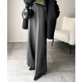 美脚もこなれ感も両立！大人の洒落ワイドが主役になる、ブラッシュドジャージハイウエ… | Classical Elf  | 詳細画像14 