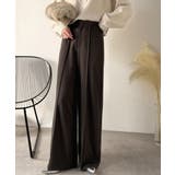 美脚もこなれ感も両立！大人の洒落ワイドが主役になる、ブラッシュドジャージハイウエ… | Classical Elf  | 詳細画像18 