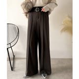 美脚もこなれ感も両立！大人の洒落ワイドが主役になる、ブラッシュドジャージハイウエ… | Classical Elf  | 詳細画像19 