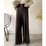 美脚もこなれ感も両立！大人の洒落ワイドが主役になる、ブラッシュドジャージハイウエ… | Classical Elf  | 詳細画像28 