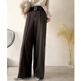 美脚もこなれ感も両立！大人の洒落ワイドが主役になる、ブラッシュドジャージハイウエ… | Classical Elf  | 詳細画像29 