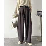 1年中使えて、ONもOFFも主役級。高機能タックワイドカーブシルエットスラックス… | Classical Elf  | 詳細画像17 