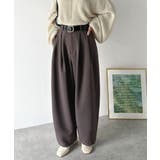 1年中使えて、ONもOFFも主役級。高機能タックワイドカーブシルエットスラックス… | Classical Elf  | 詳細画像18 