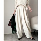 1年中使えて、ONもOFFも主役級。高機能タックワイドカーブシルエットスラックス… | Classical Elf  | 詳細画像6 