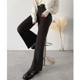 エレガントなフレアシルエットで、スタイルアップを実現！ブラッシュドジャージーセミ… | Classical Elf  | 詳細画像19 