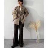 エレガントなフレアシルエットで、スタイルアップを実現！ブラッシュドジャージーセミ… | Classical Elf  | 詳細画像22 