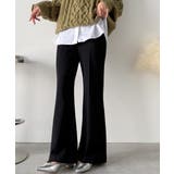 エレガントなフレアシルエットで、スタイルアップを実現！ブラッシュドジャージーセミ… | Classical Elf  | 詳細画像1 