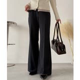 エレガントなフレアシルエットで、スタイルアップを実現！ブラッシュドジャージーセミ… | Classical Elf  | 詳細画像5 