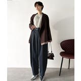 オンからオフまで私の定番！カーブが生み出す最旬バランス。サイドホールドカーブパン… | Classical Elf  | 詳細画像18 