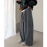 一着で、ラフなのにキレイを叶える◎2タックロングベルト付きカーゴパンツ | Classical Elf | 詳細画像7