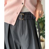 一着で、ラフなのにキレイを叶える◎2タックロングベルト付きカーゴパンツ | Classical Elf | 詳細画像23