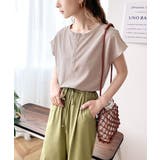 綿100％ 絶妙ヴィンテージ。スノーウォッシュ加工2wayヘンリーTシャツ。 | Classical Elf  | 詳細画像9 