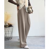 裏ピーチ起毛！＋3度に包まれて。暖かコットンイージーフレアパンツ | Classical Elf  | 詳細画像23 