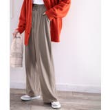 裏ピーチ起毛！＋3度に包まれて。暖かコットンイージーフレアパンツ | Classical Elf  | 詳細画像25 