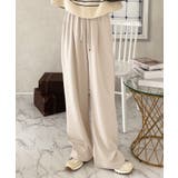 裏ピーチ起毛！＋3度に包まれて。暖かコットンイージーフレアパンツ | Classical Elf  | 詳細画像33 