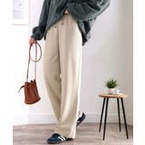 裏ピーチ起毛！＋3度に包まれて。暖かコットンイージーフレアパンツ | Classical Elf  | 詳細画像37 