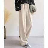 裏ピーチ起毛！＋3度に包まれて。暖かコットンイージーフレアパンツ | Classical Elf  | 詳細画像41 