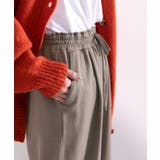 裏ピーチ起毛！＋3度に包まれて。暖かコットンイージーフレアパンツ | Classical Elf  | 詳細画像46 