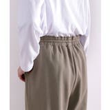 裏ピーチ起毛！＋3度に包まれて。暖かコットンイージーフレアパンツ | Classical Elf  | 詳細画像47 