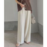 【2点セット】さらっと素材で上品に決まる。ダブルテーラードジレ×タックパンツセッ… | Classical Elf  | 詳細画像11 