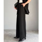 【2点セット】さらっと素材で上品に決まる。ダブルテーラードジレ×タックパンツセッ… | Classical Elf  | 詳細画像23 