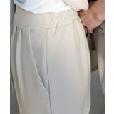 【2点セット】さらっと素材で上品に決まる。ダブルテーラードジレ×タックパンツセッ… | Classical Elf  | 詳細画像29 