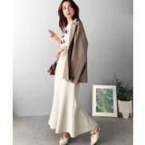 フレアシルエットで360度美人見え♪ダブルクロス素材バックシャーリングマーメイド… | Classical Elf  | 詳細画像7 