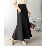 フレアシルエットで360度美人見え♪ダブルクロス素材バックシャーリングマーメイド… | Classical Elf  | 詳細画像9 