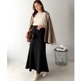 フレアシルエットで360度美人見え♪ダブルクロス素材バックシャーリングマーメイド… | Classical Elf  | 詳細画像16 