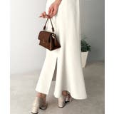 フレアシルエットで360度美人見え♪ダブルクロス素材バックシャーリングマーメイド… | Classical Elf  | 詳細画像24 