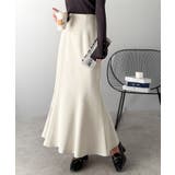 フレアシルエットで360度美人見え♪ダブルクロス素材バックシャーリングマーメイド… | Classical Elf  | 詳細画像2 