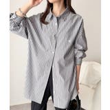 Happyストライプ！ワンポイント刺繍オーバーシャツ | Classical Elf  | 詳細画像12 