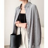 Happyストライプ！ワンポイント刺繍オーバーシャツ | Classical Elf  | 詳細画像17 