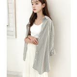 Happyストライプ！ワンポイント刺繍オーバーシャツ | Classical Elf  | 詳細画像20 