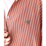 Happyストライプ！ワンポイント刺繍オーバーシャツ | Classical Elf  | 詳細画像55 