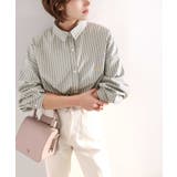 Happyストライプ！ワンポイント刺繍オーバーシャツ | Classical Elf  | 詳細画像18 