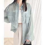 リラックスムード溢れるオーバーサイズ。立体胸ポケットシアーシャツ | Classical Elf | 詳細画像16