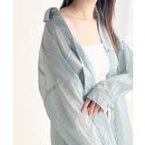 リラックスムード溢れるオーバーサイズ。立体胸ポケットシアーシャツ | Classical Elf | 詳細画像17