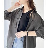 チャコール | リラックスムード溢れるオーバーサイズ。立体胸ポケットシアーシャツ | Classical Elf