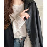 毎日着たくなる万能アイテム。クルーネックジャガードプルオーバー(長袖) | Classical Elf | 詳細画像29