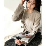 毎日着たくなる万能アイテム。クルーネックジャガードプルオーバー(長袖) | Classical Elf | 詳細画像30