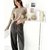 毎日着たくなる万能アイテム。クルーネックジャガードプルオーバー(長袖) | Classical Elf | 詳細画像34