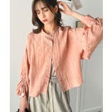 上品な抜け感と自由なアレンジ叶う。2wayカラー袖シャーリングシアー素材シャツブ… | Classical Elf | 詳細画像23